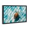 Stupell Industries Sandbar Sea Turtle Floater Framed Canvas Wall Art Design by Max Blakesberg Studios